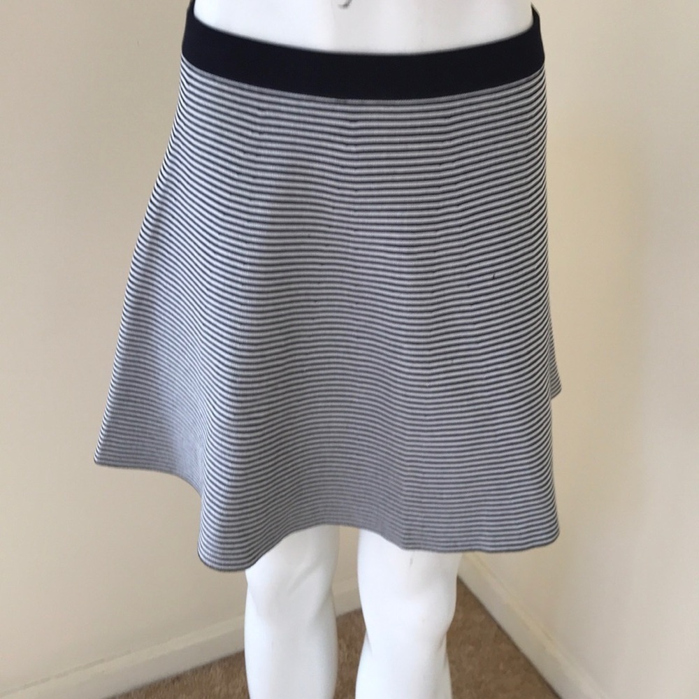 Endless Rose Small Black striped mini skirt